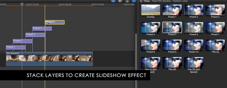 Professional - Fashion Themes for Final Cut Pro X