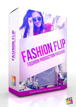 Final Cut Pro X Plugin Production Package Fashion Theme from Pixel Film Studios