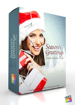 Final Cut Pro X Plugin Production Package Seasons Greetings from Pixel Film Studios