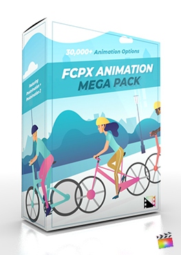 Final Cut Pro X Plugin FCPX Animation Mega Pack from Pixel Film Studios