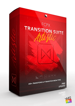 FCPX Transition Suite Artistic